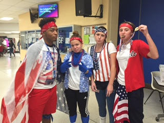Spirit is Soaring at NAHS in Red, White, and Blue