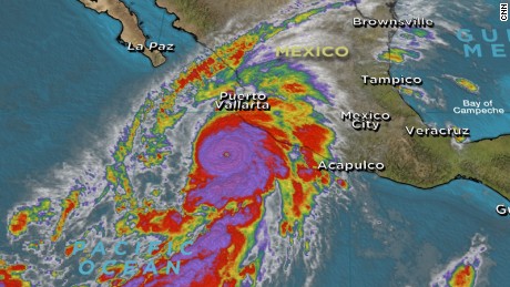 Hurricane Patricias Path of Destruction