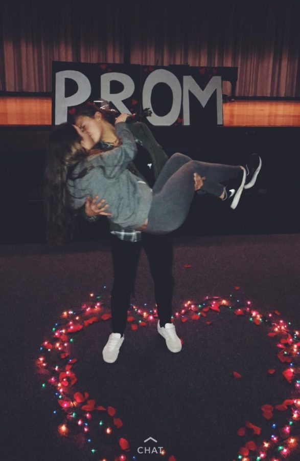 Sam Morano (11th) Lights up Mia McGarrity’s (11th) Day with Promposal