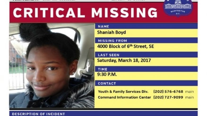 Black girls missing in D.C