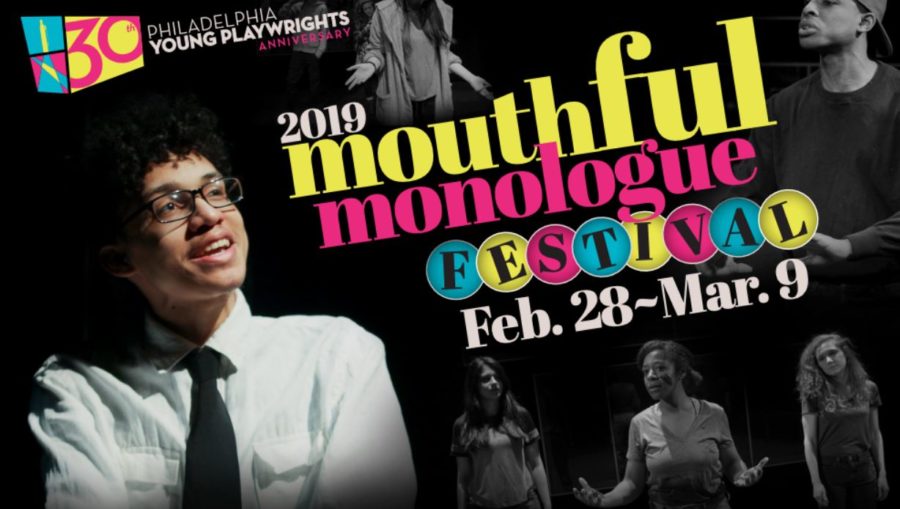 The Mouthful Monologue Festival featured professional performances of monologues written by high school students from all over the Philadelphia area. 