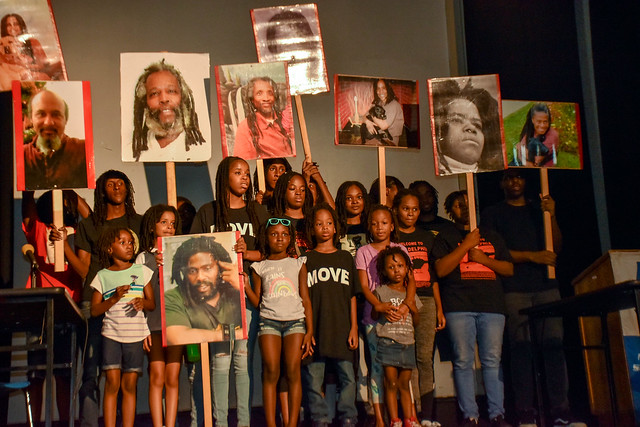 Last August, people gathered to remember the August 8th 1978 police raid on MOVE and the arrest of the MOVE 9, nine people still in jail for a standoff against police. 