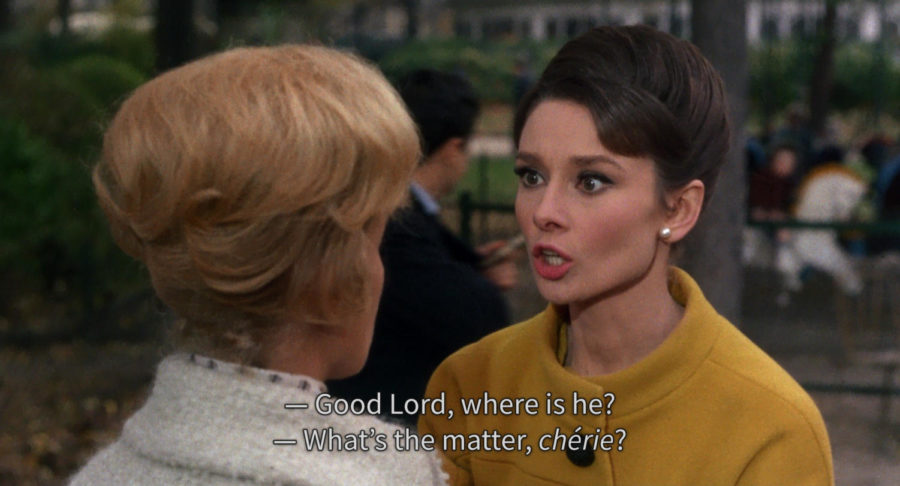 Subtitles might provide you with a better experience watching "Charade" (1963), directed by Stanley Donen. 