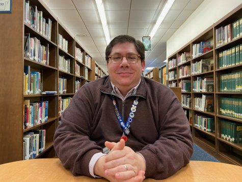 Robert Schmalbach is leading the librarys first big renovation in his 17 year career here at NAHS. 