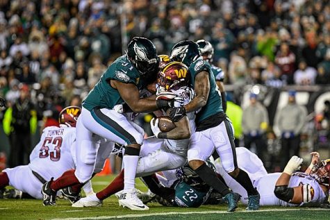 From Week 10 of the NFL Season featuring the Washington Commanders at the Philadelphia Eagles from Lincoln Financial Field, Philadelphia, Pennsylvania, November 14, 2022. 