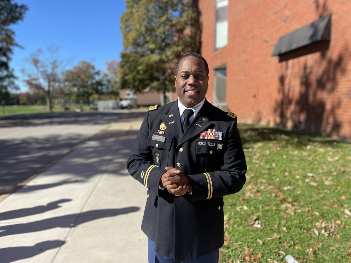 Major Carter has become an invaluable member of the NAHS community. 