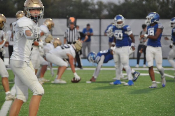 Eagles' Football Faces Bayard Rustin in Offense-Heavy Head-to-Head; Fall Short at Home