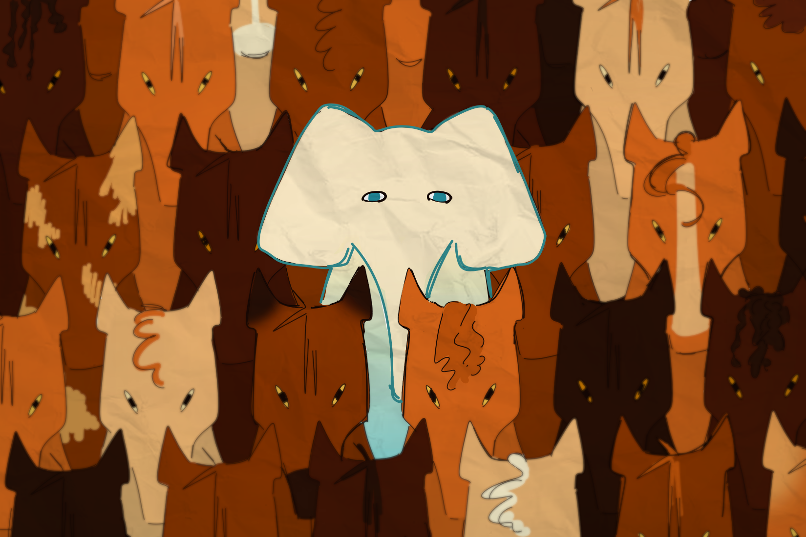 Theres an elephant in the room.